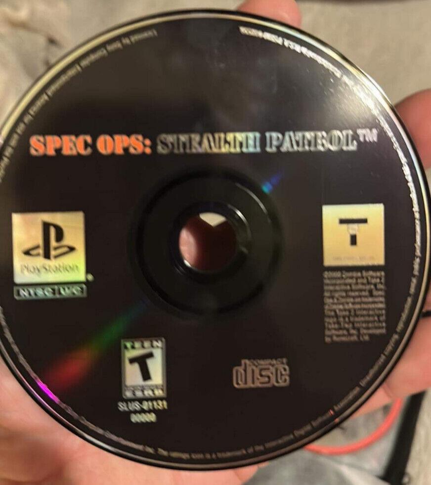 Spec Ops Stealth Patrol PS1 Sony PlayStation 1 Disc Only