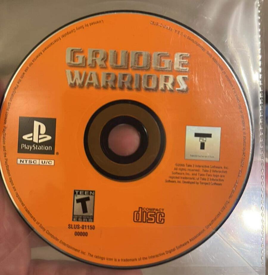 Grudge Warriors - (Sony Playstation 2000) PS1 - Disc Only