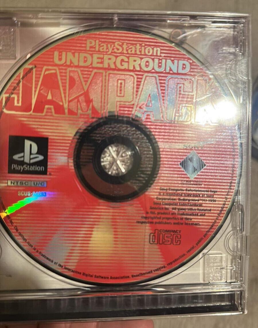 Playstation Underground Jampack (PS1, 1998)  Disc Only