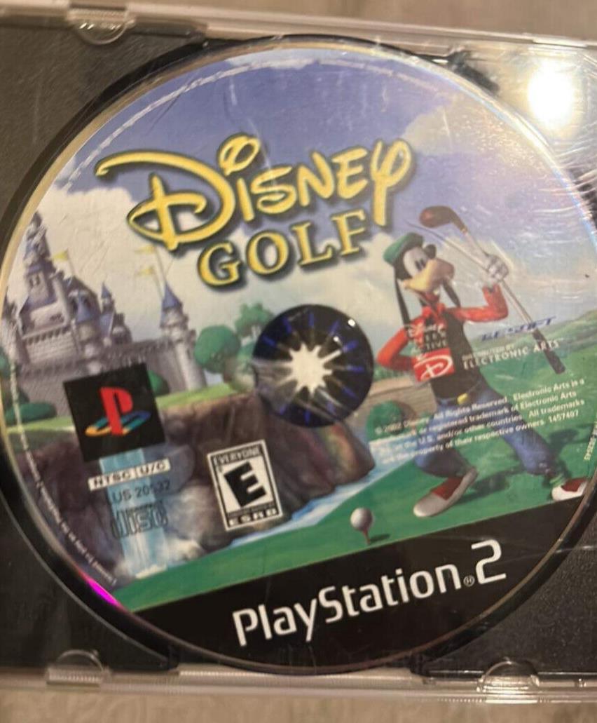 Disney Golf (Sony PlayStation 2, 2002) PS2 Game Disc Only
