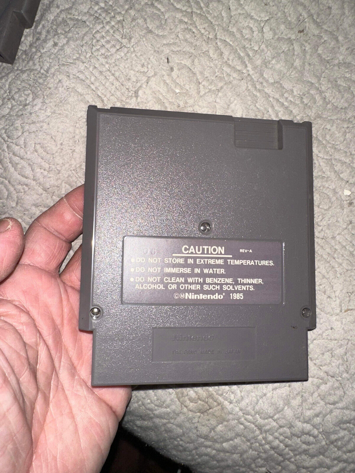 Nintendo NES Commando Video Game 1986 Authentic