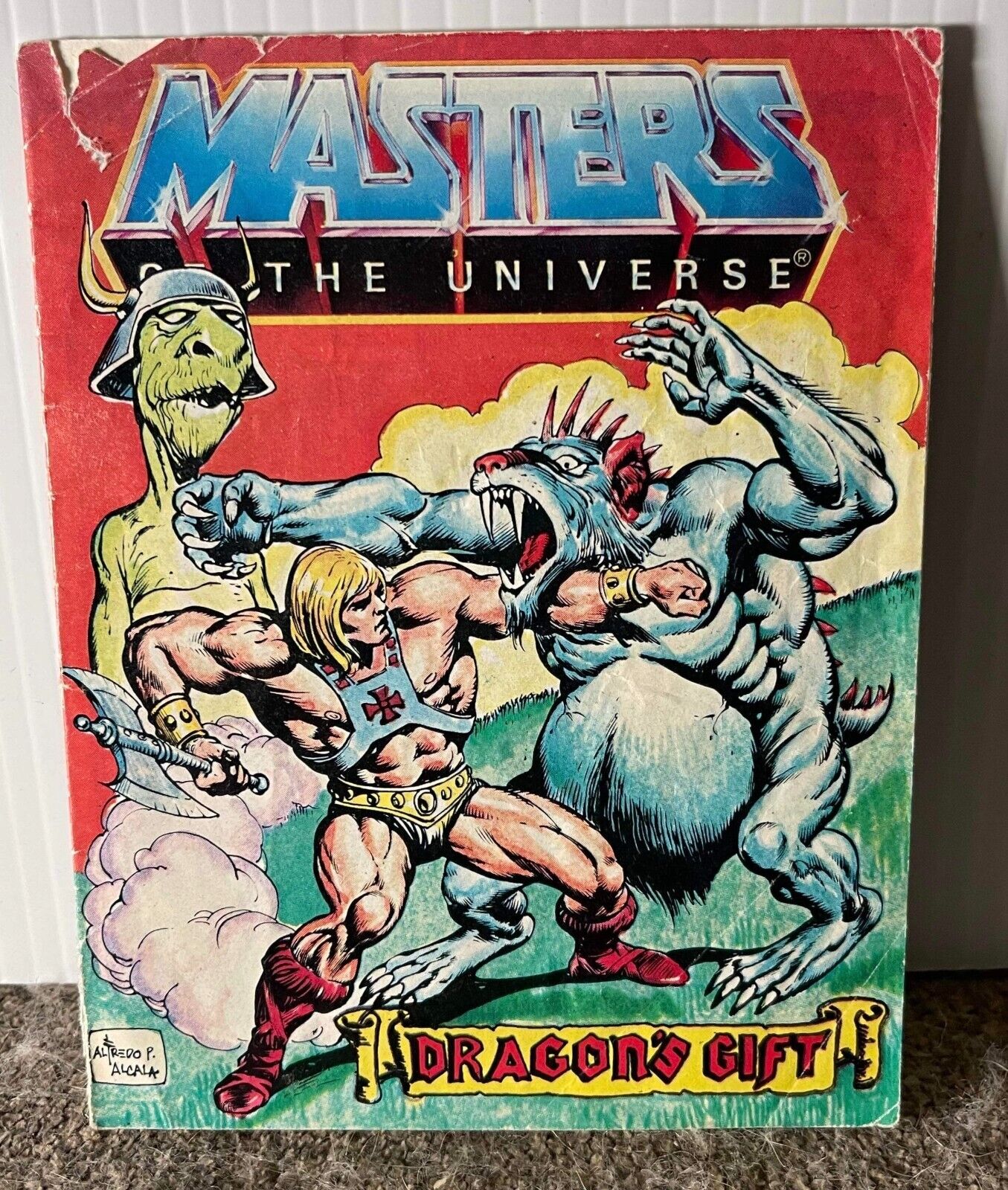 Masters Of The Universe Dragon’s Gift Mini-Comic MOTU He-Man 1983