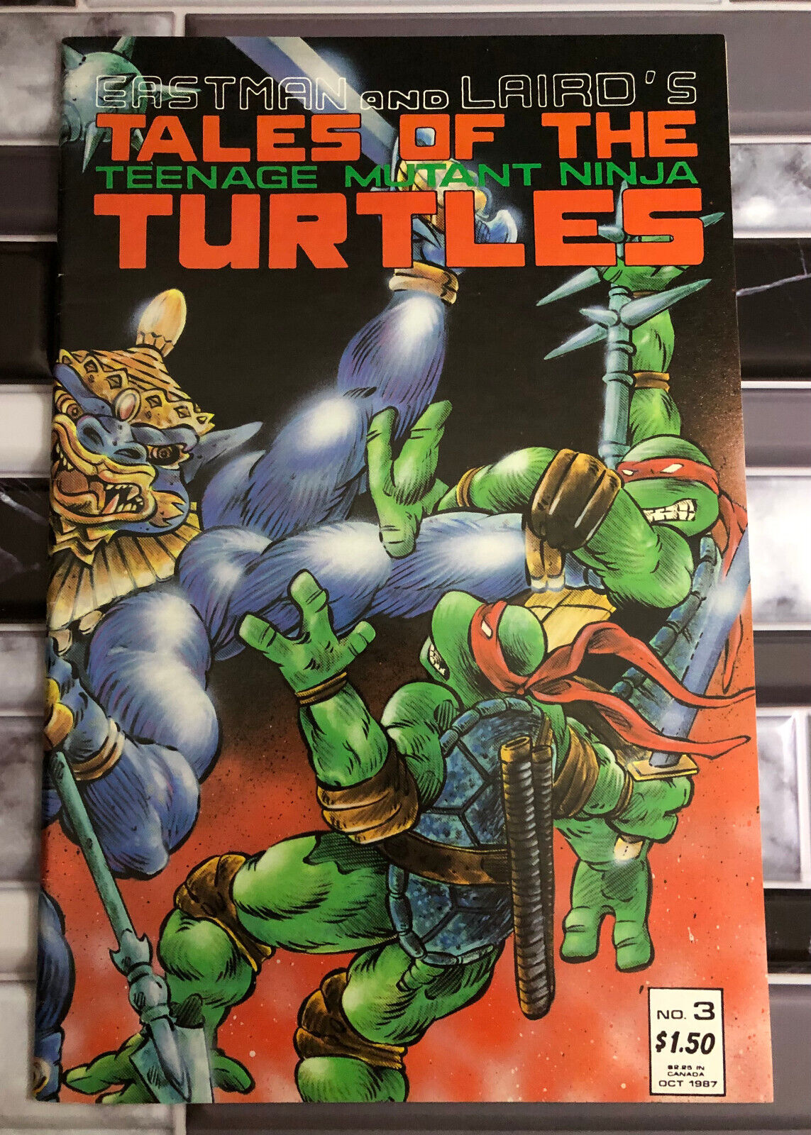 Tales of the Teenage Mutant Ninja Turtles 3-Mirage studios- Eastman and Laird's