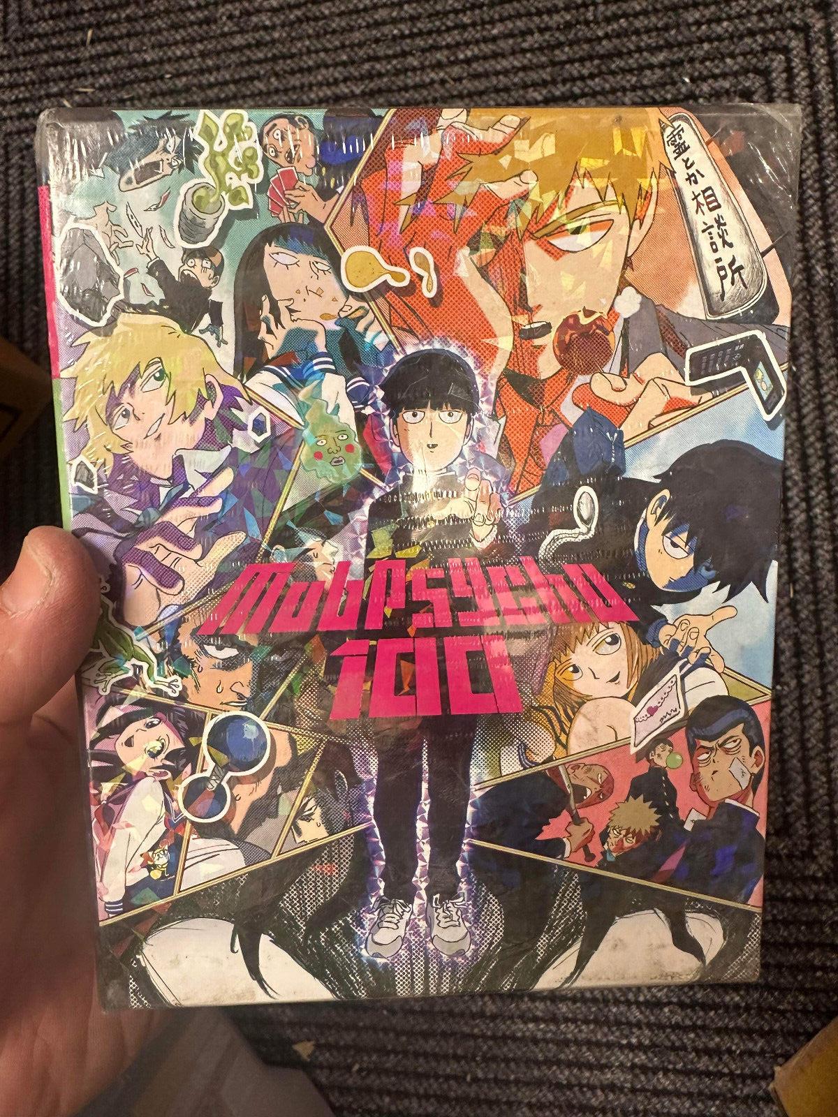 Mob Psycho 100: The Complete Series (Blu-ray/DVD, 2017, 4-Disc Set, Limited...