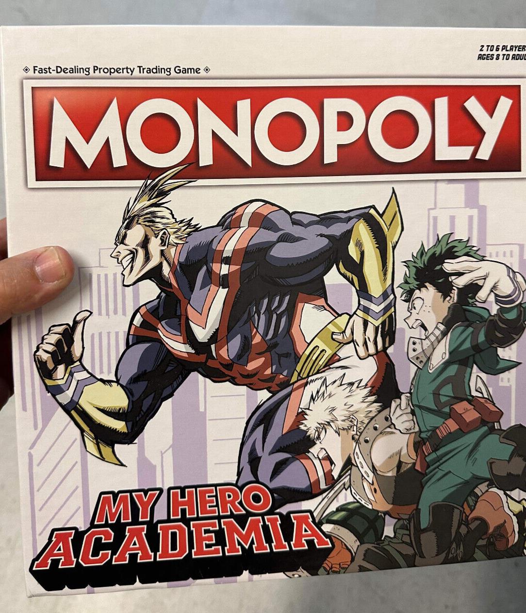 Monopoly My Hero Academia Gamestop Exclusive