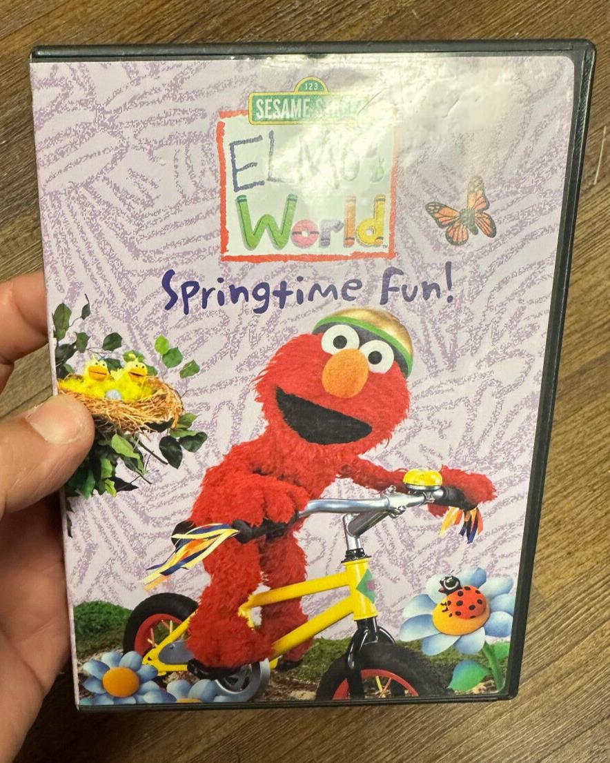 Sesame Street Elmo's World Springtime Fun DVD Movie