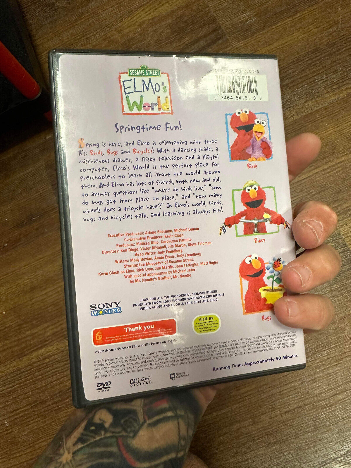 Sesame Street Elmo's World Springtime Fun DVD Movie