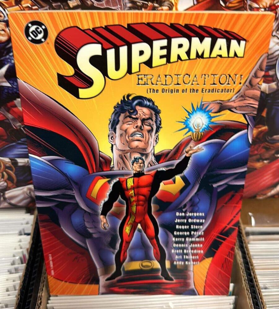 Superman Eradication (The Origin Of Eradicator) 1996 DC Comics Dan Jurgens