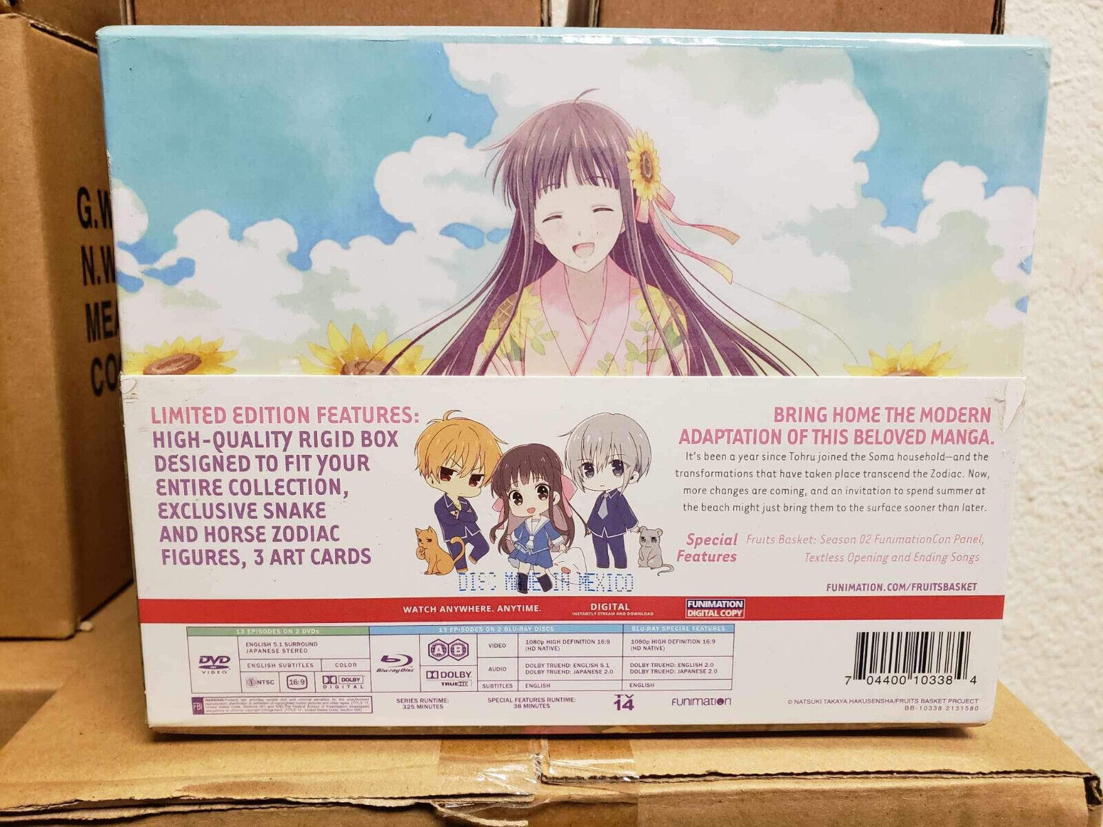 Fruits Basket (2019) - Season Two Part One - Limited Edition Blu-Ray/DVD