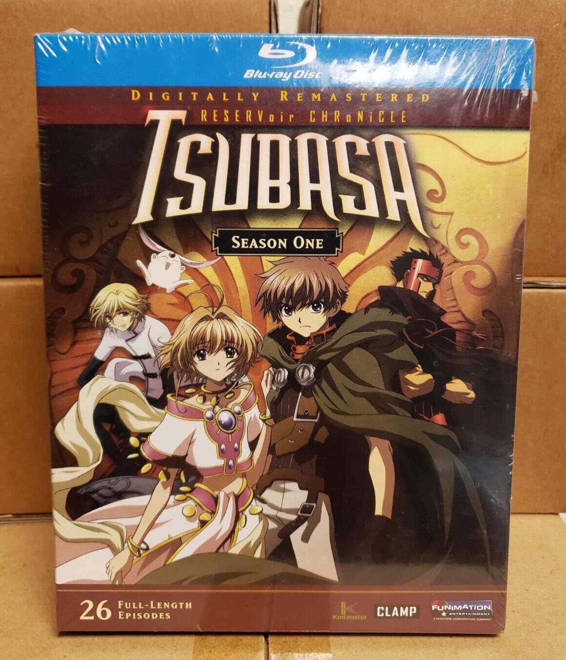 Tsubasa: Season One (Blu-ray Disc, 2009, 3-Disc Set)  Sealed