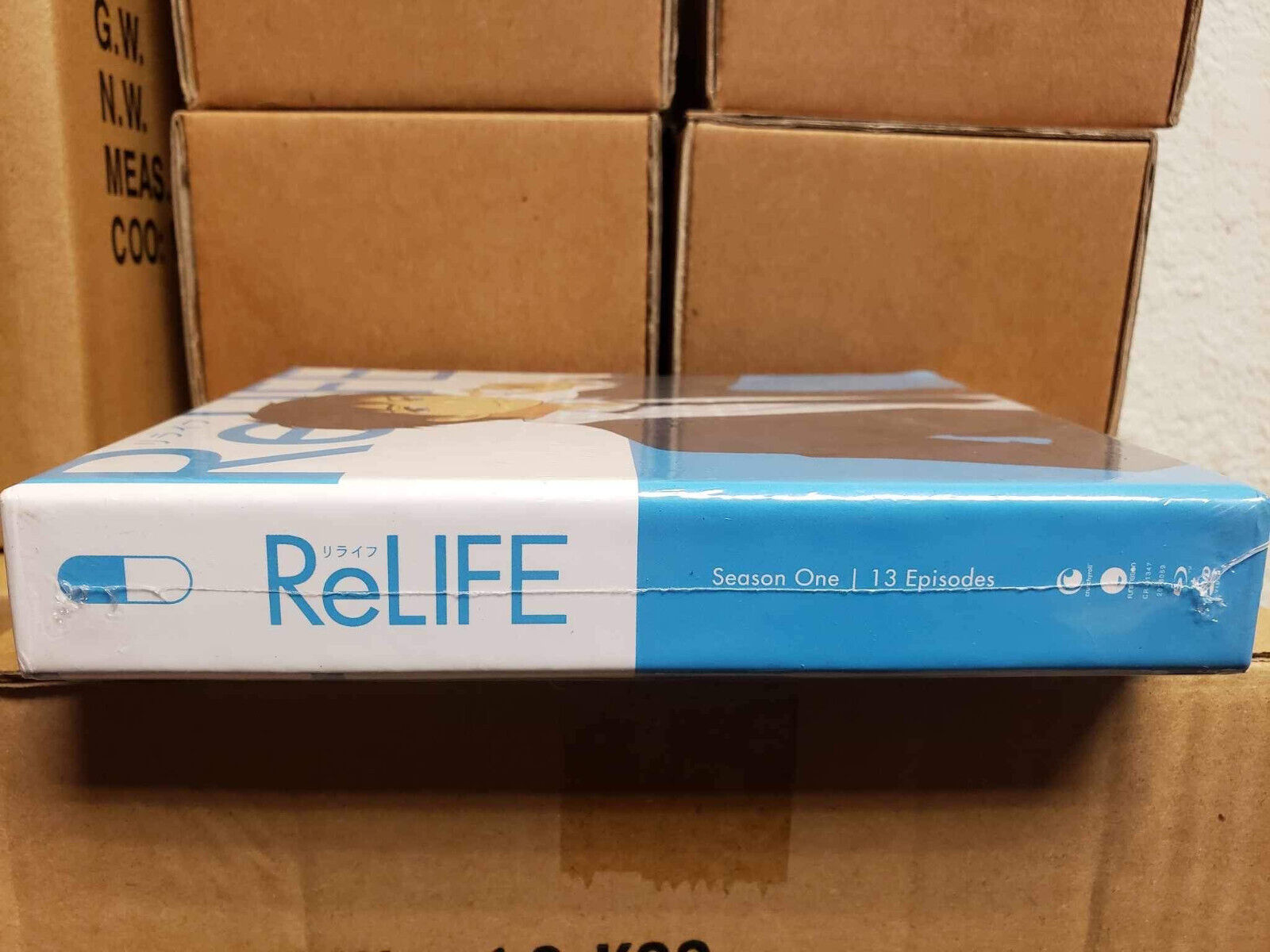 ReLIFE Season One: Episodes 1-13 Limited Edition (BD/DVD, 2017, 4-Disc Set)