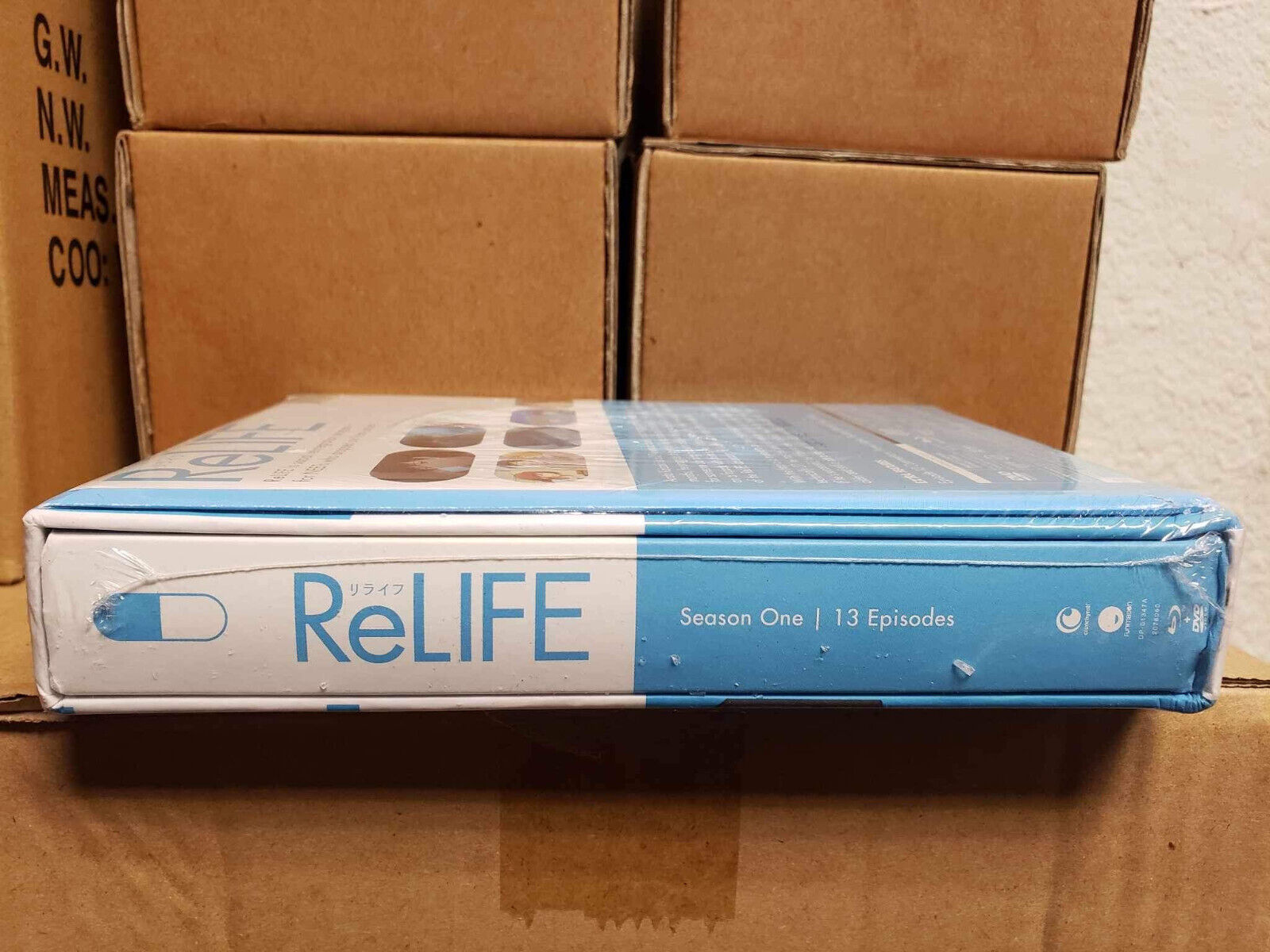 ReLIFE Season One: Episodes 1-13 Limited Edition (BD/DVD, 2017, 4-Disc Set)