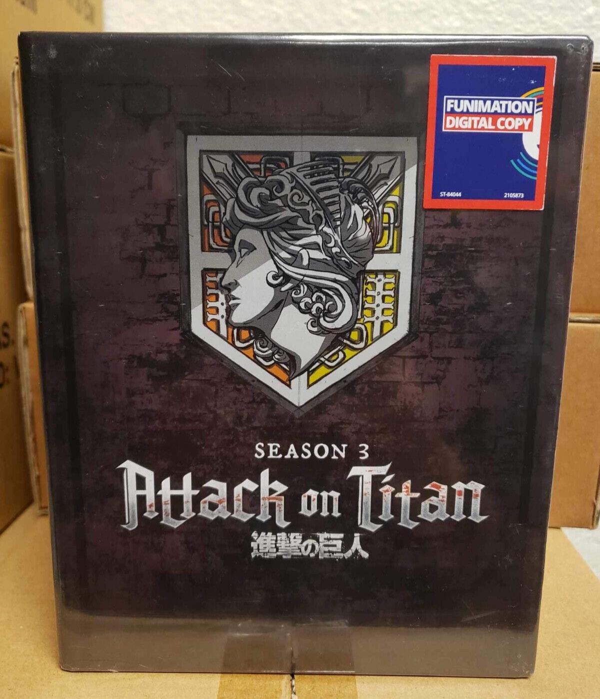 Attack on Titan Limited Edition Series 3 Part 3 Funimation Sealed