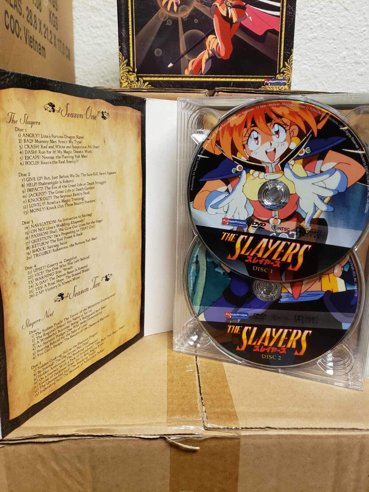 The Slayers: The First Three Seasons (DVD, 2009, 12-Disc Set)