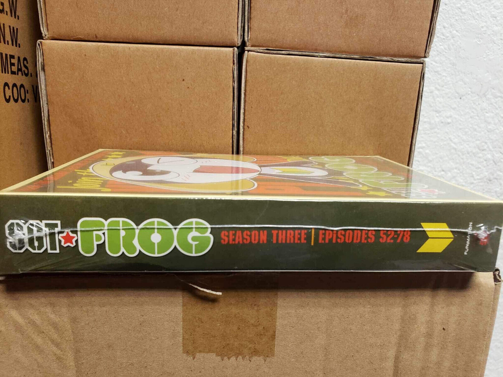 Sgt. Frog Season Three (DVD, 2011, 4-Disc Set)