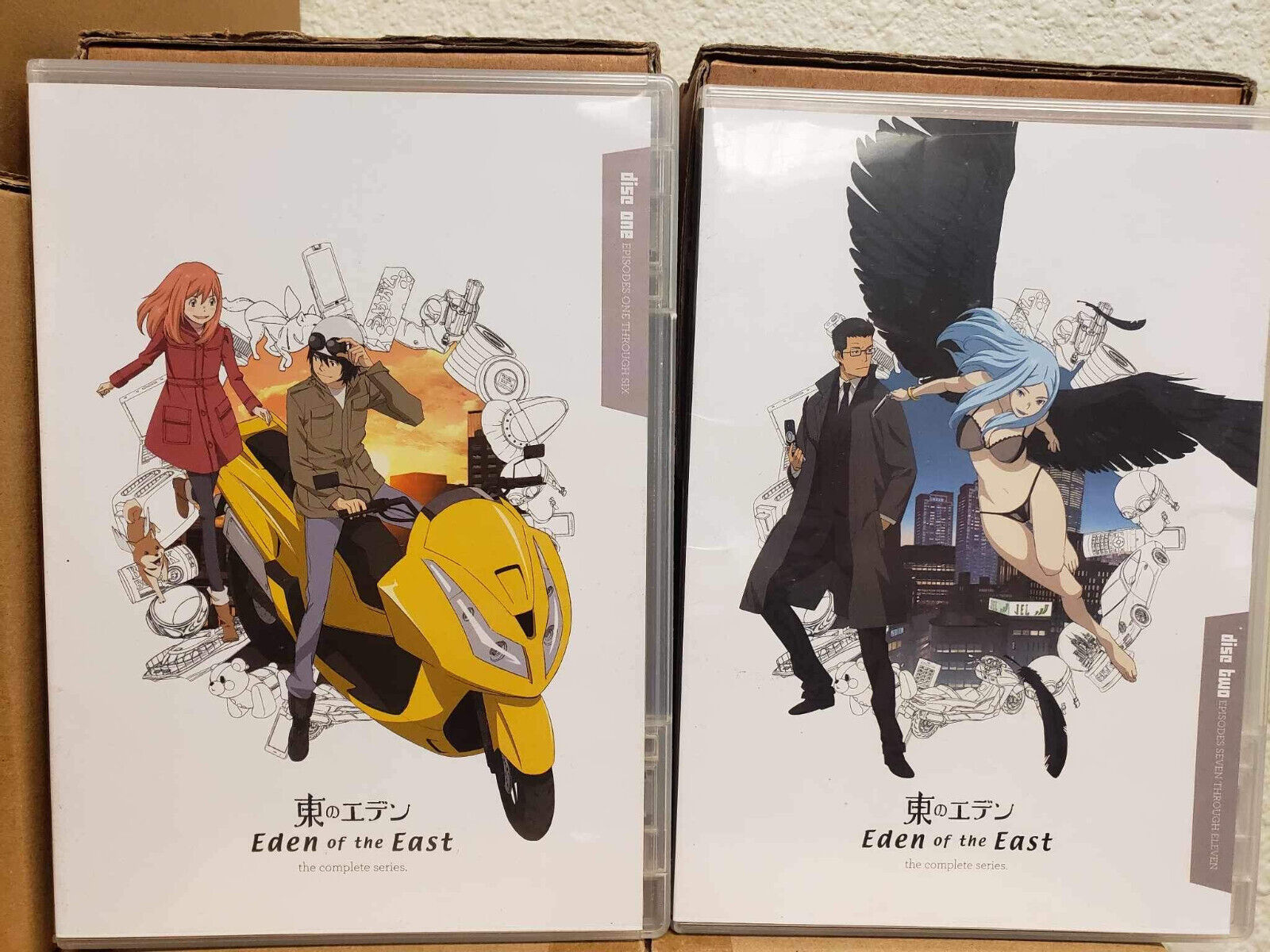 Eden of the East: Anime Series DVD 1 & 2