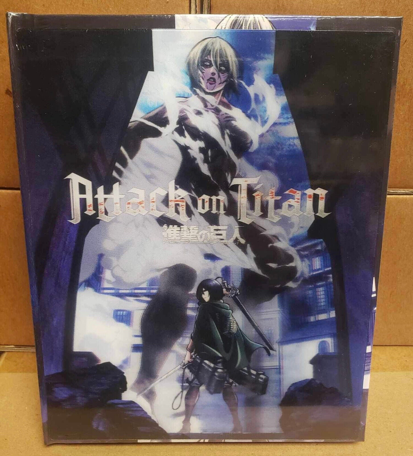 Attack on Titan Season 1 Limited Edition Part 2: Ep. 14-25, Blu-Ray + DVD Sealed