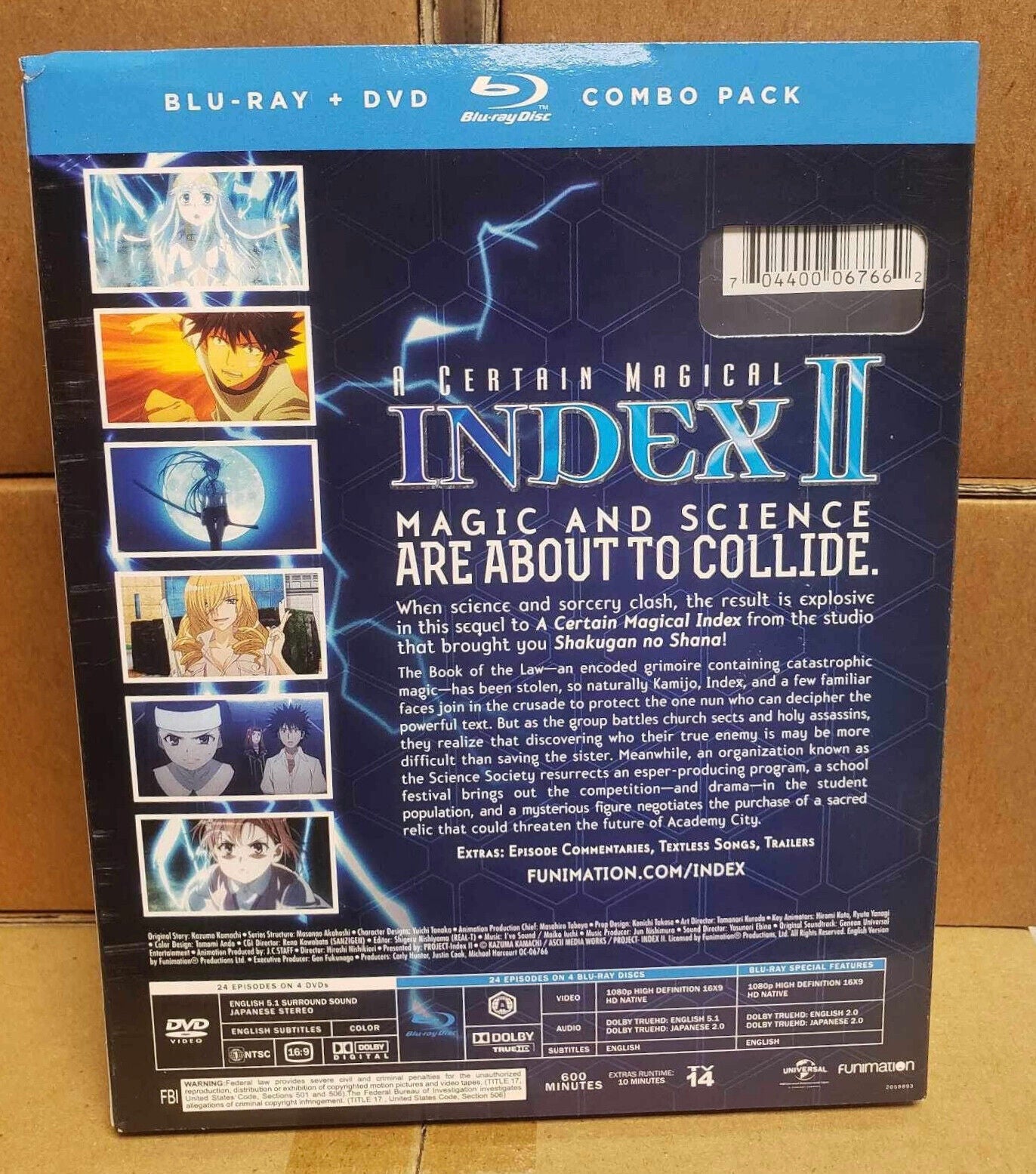 Certain Magical Index II: SEASON 2 NEW BLU-RAY