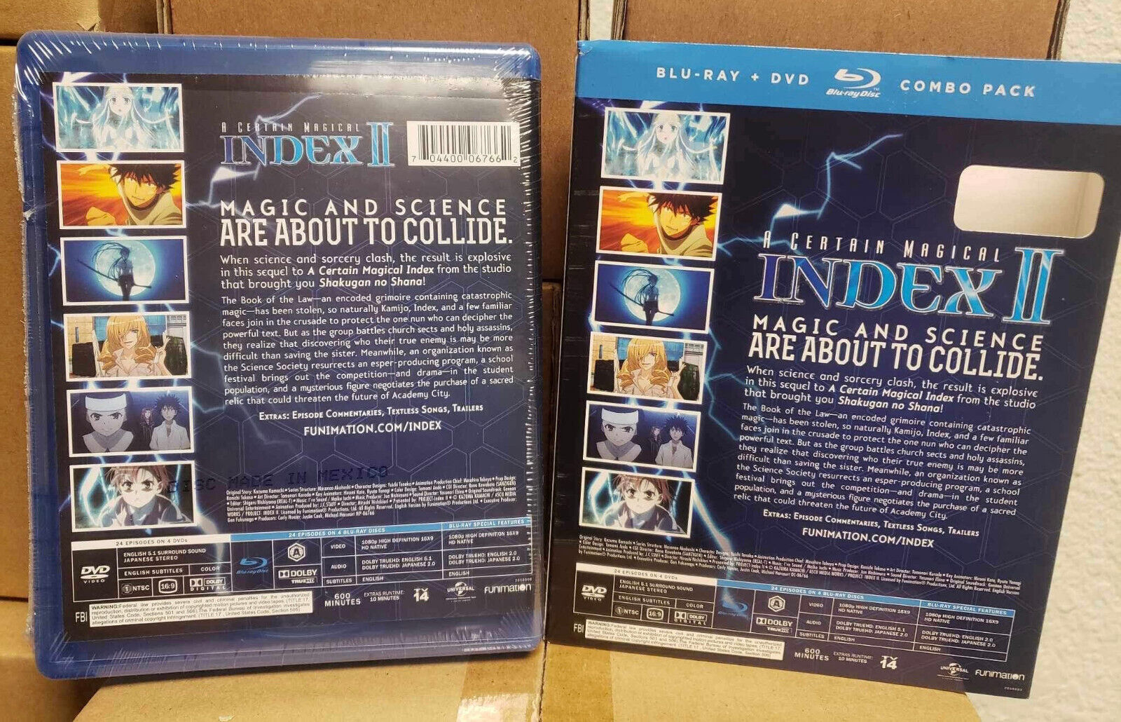 Certain Magical Index II: SEASON 2 NEW BLU-RAY