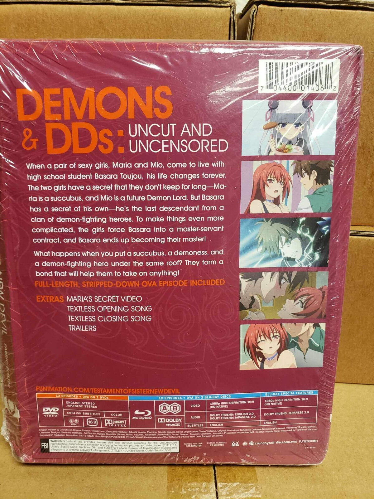 The Testament of Sister New Devil Season 1 Limited Edition Blu-ray