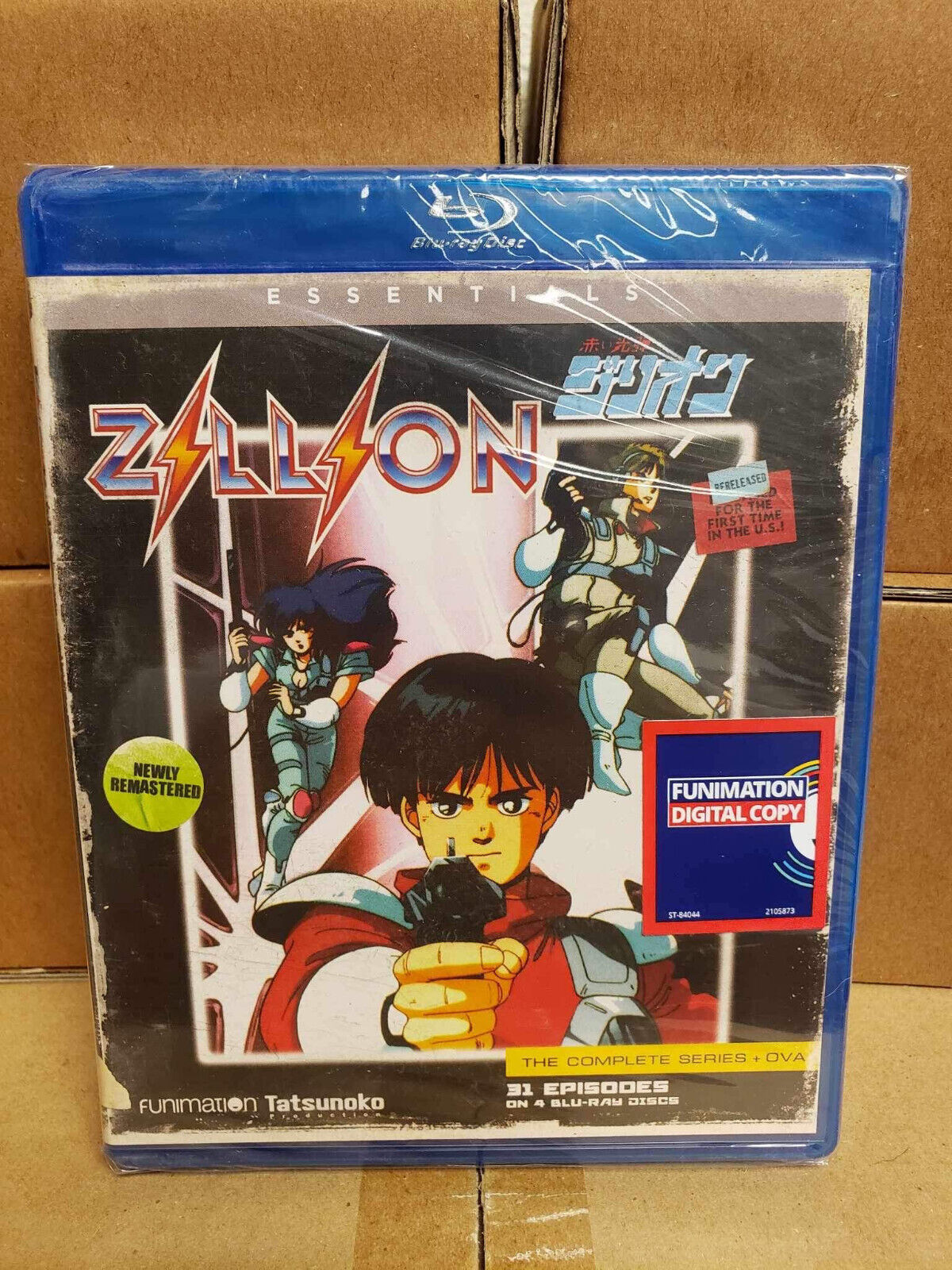 Zillion The Complete Series Blu-ray NEW Anime