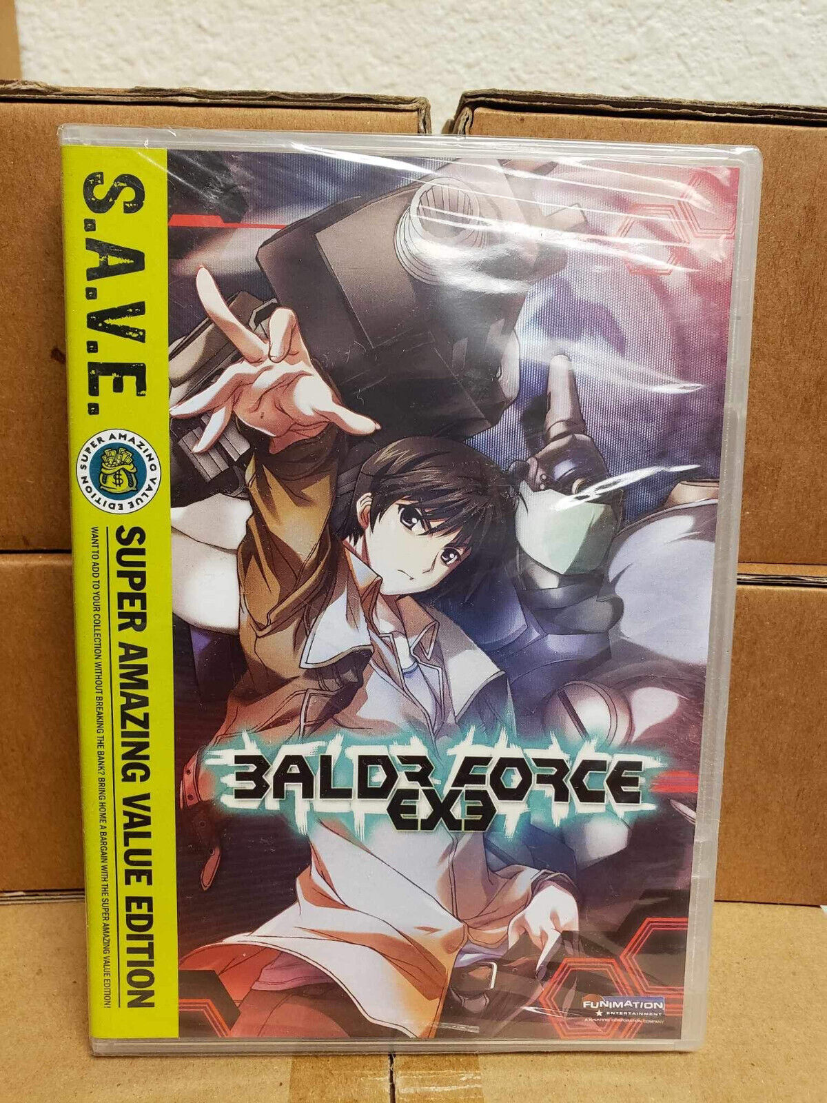 Baldr Force Exe - The Complete OVA Series (DVD, 2008, Uncut)