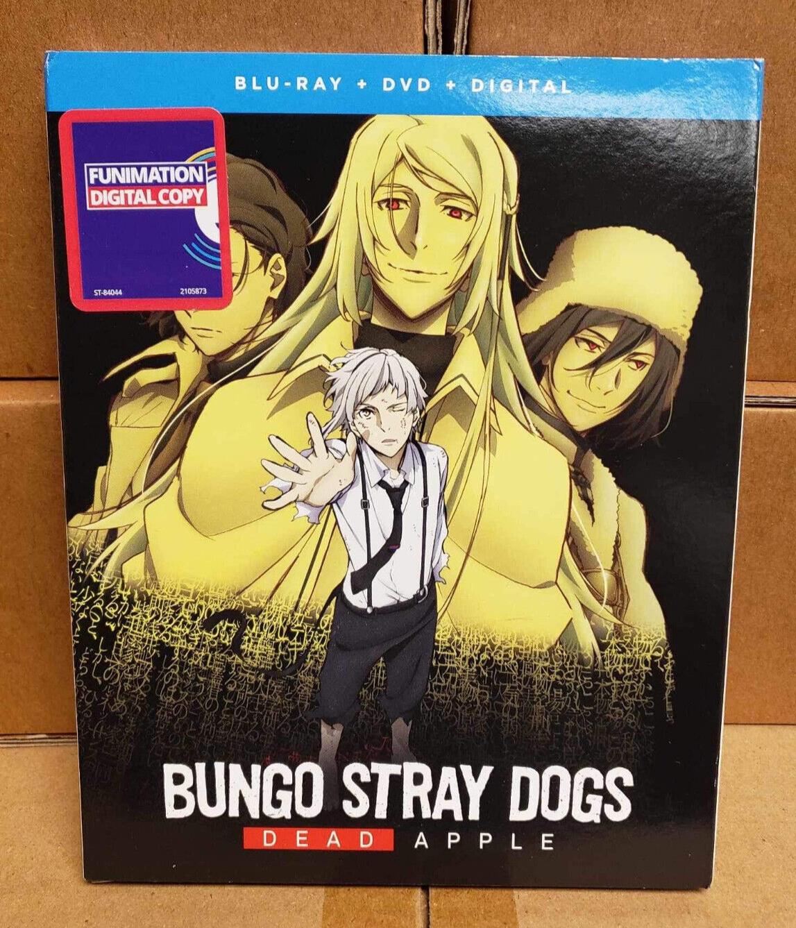 Bungo Stray Dogs: DEAD APPLE [New Blu-ray] With DVD, 2 Pack, Digital Copy, Sli