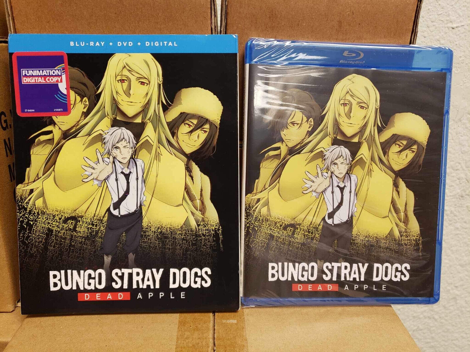 Bungo Stray Dogs: DEAD APPLE [New Blu-ray] With DVD, 2 Pack, Digital Copy, Sli