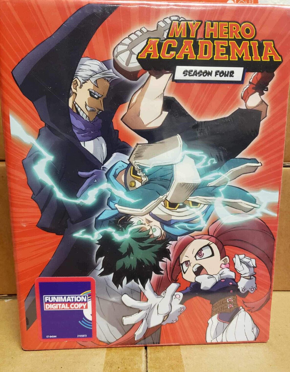 My Hero Academia Season 4 Part 2 BLURAY/DVD Combo Set (LIMITED EDITION)