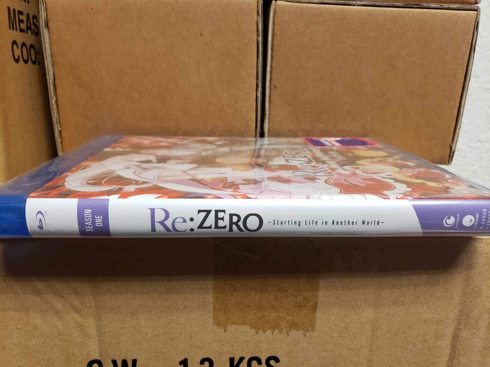 RE: Zero Season 1 (Blu-ray, 2020, 4-Disc) NEW anime Sean Chiplock Kayli Mills