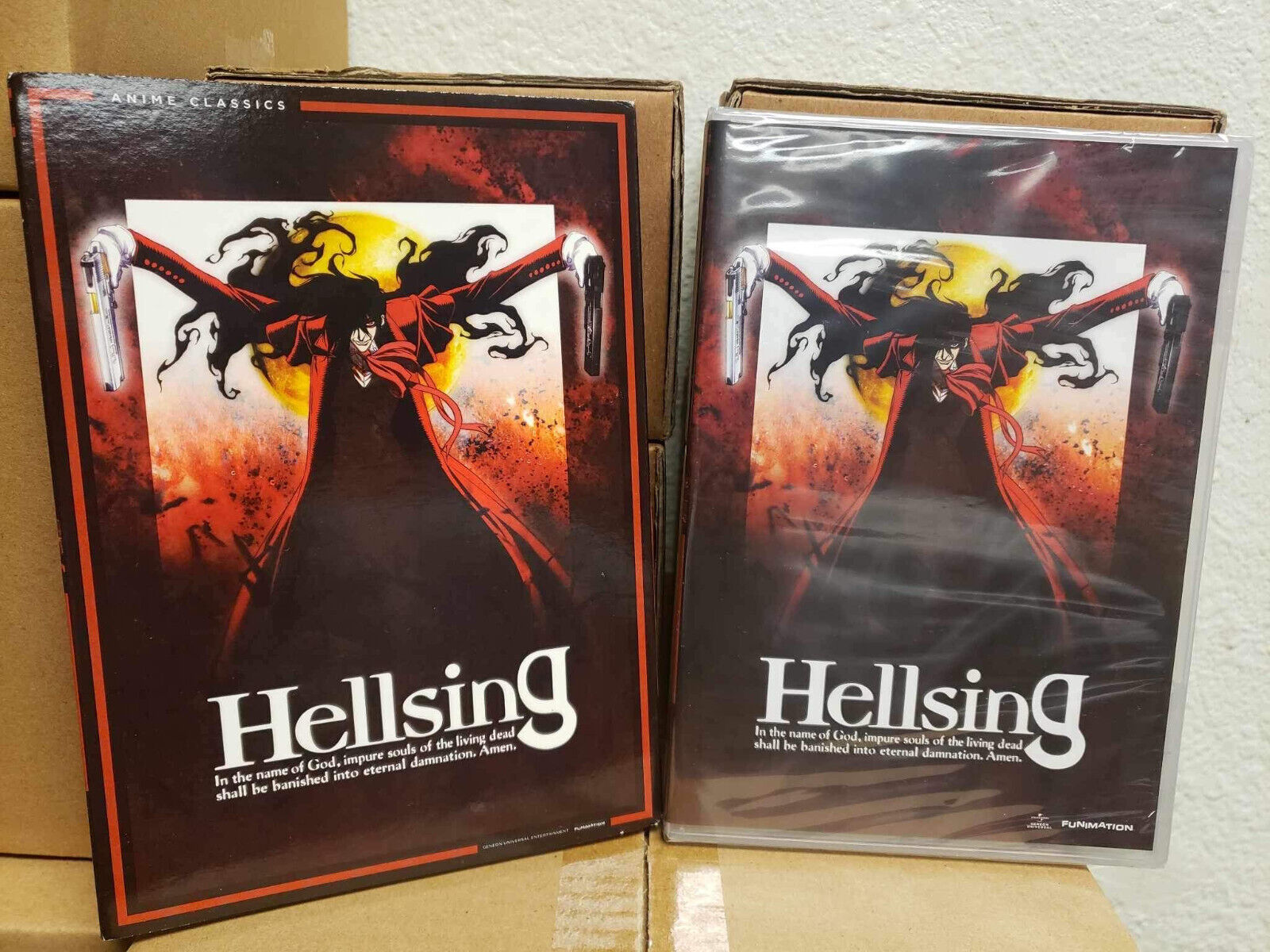 Hellsing Complete Series DVD Box Set Anime Classics New