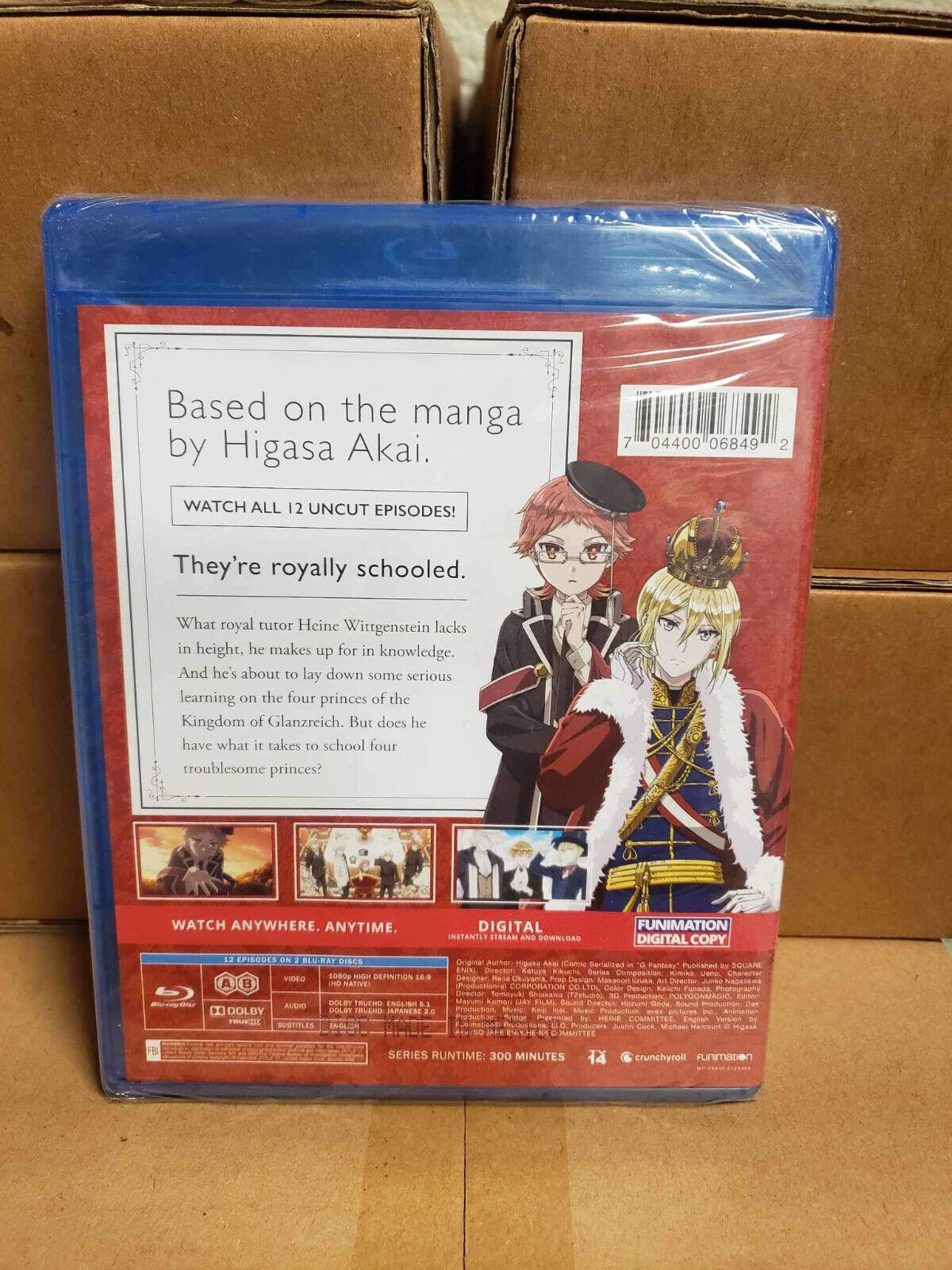 The Royal Tutor: The Complete Series (Blu-ray, Digital, 2-Disc Set, 2020) NEW