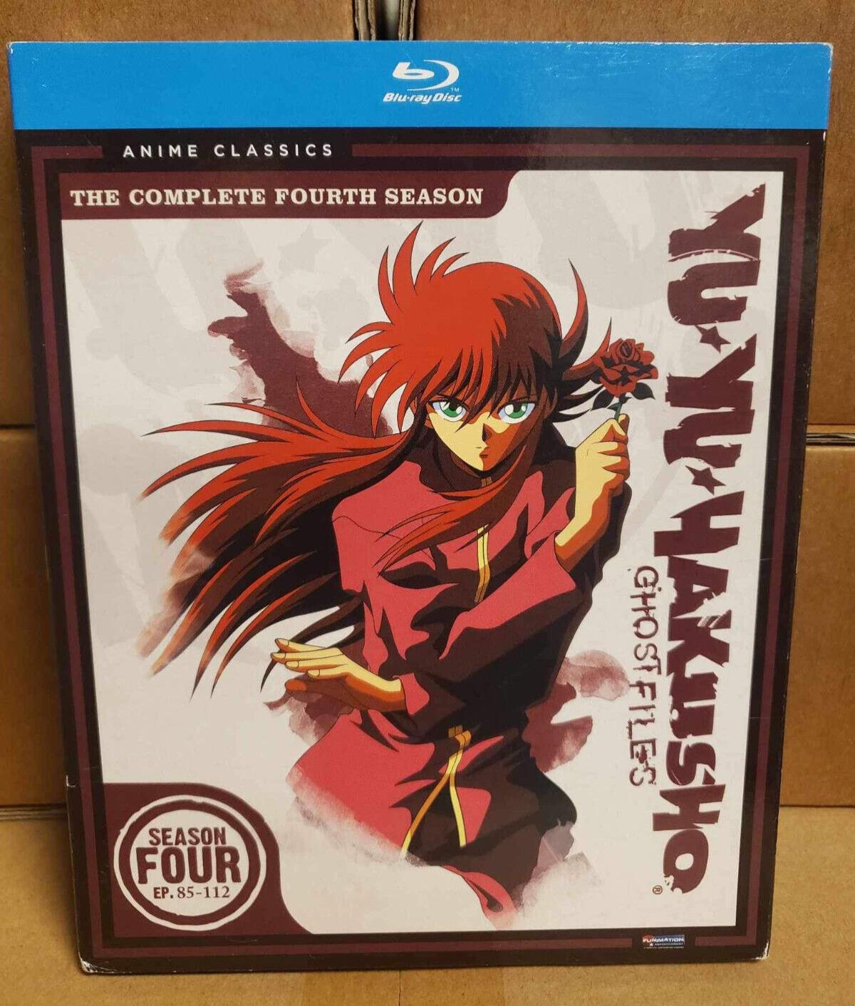 Yu Yu Hakusho Ghost Files, Complete Season 4 Blu Ray NEW!