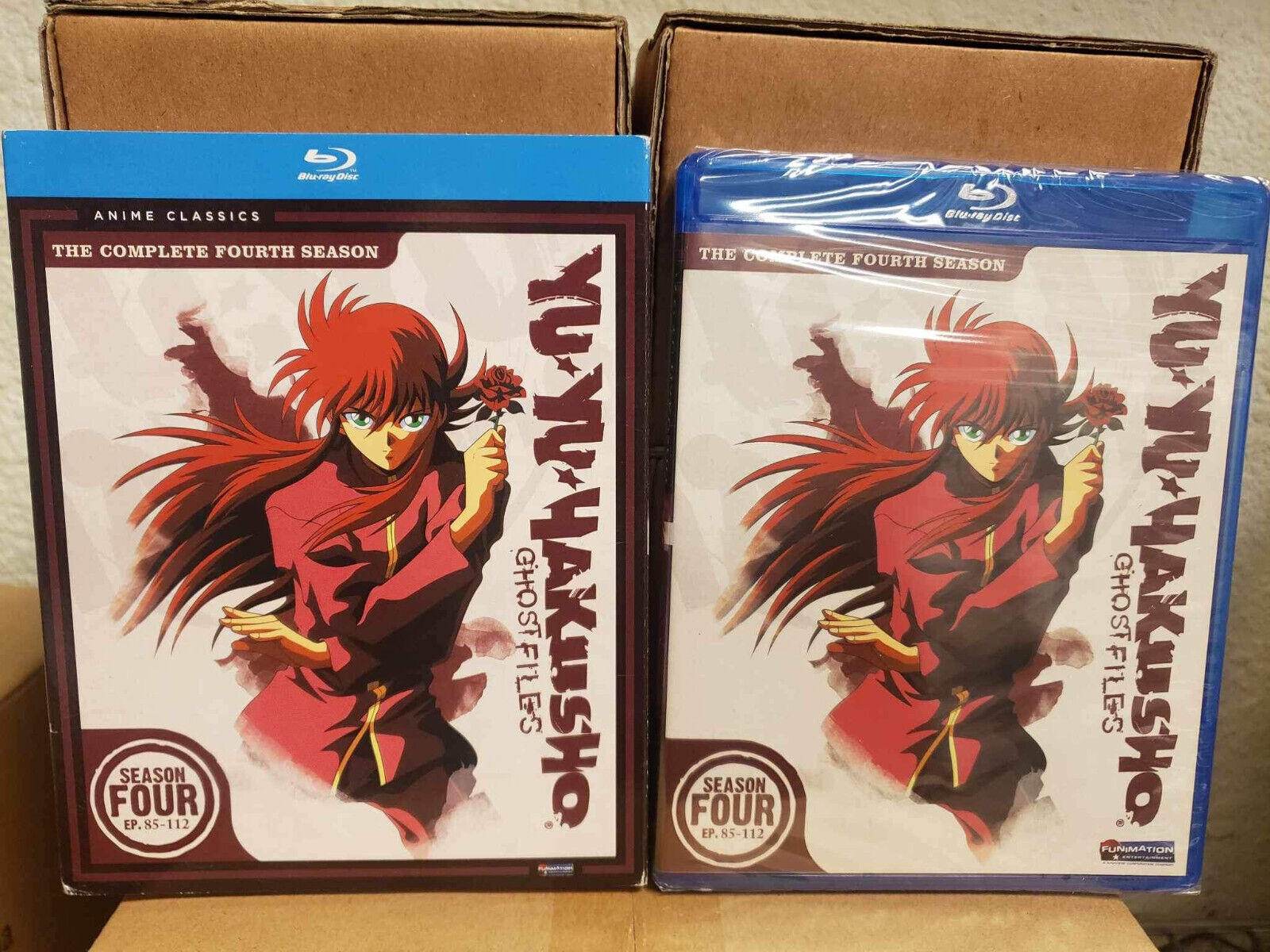 Yu Yu Hakusho Ghost Files, Complete Season 4 Blu Ray NEW!