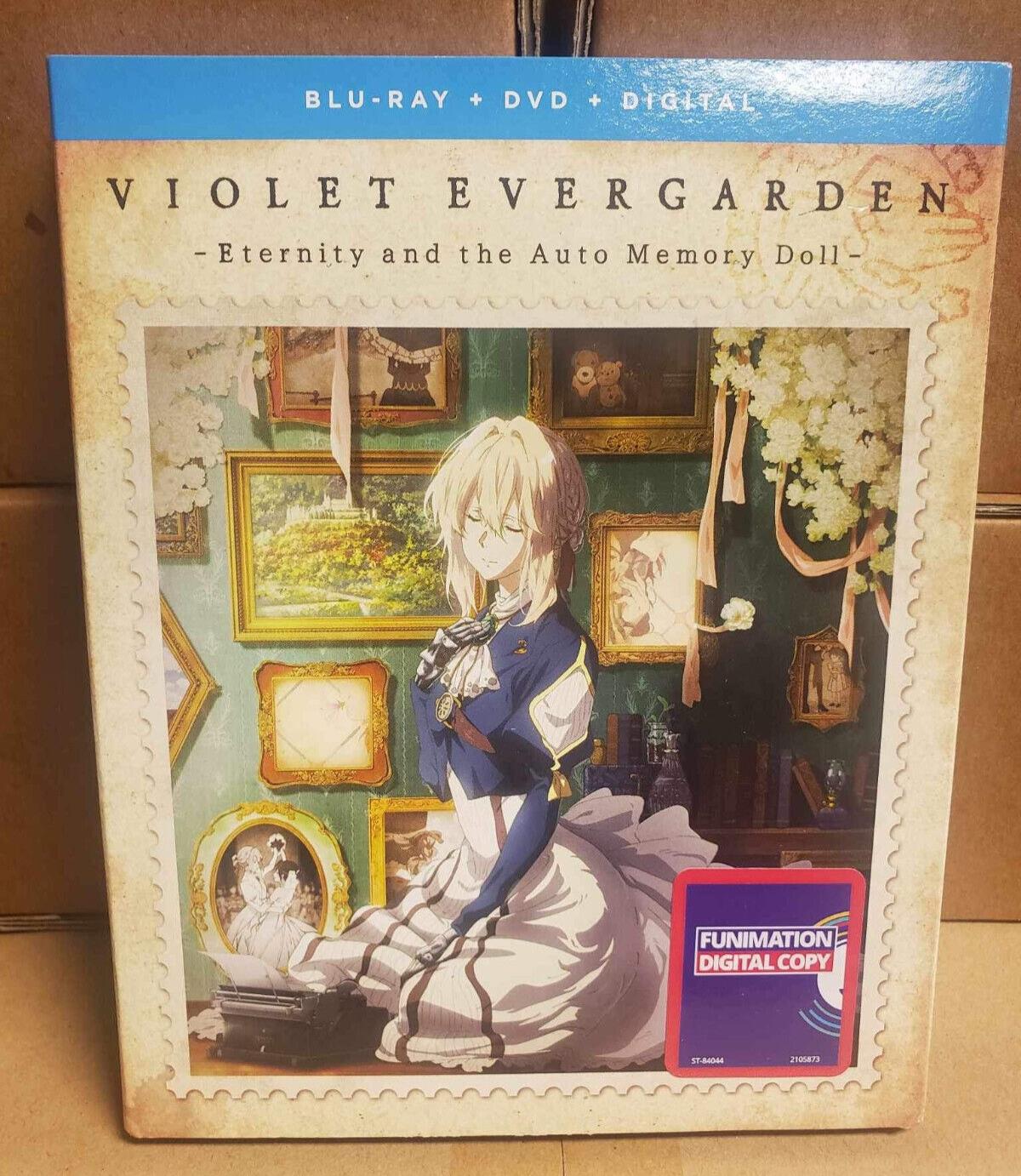 Violet Evergarden: Eternity and the Auto Memory Doll (Blu-ray/DVD, Digital) NEW