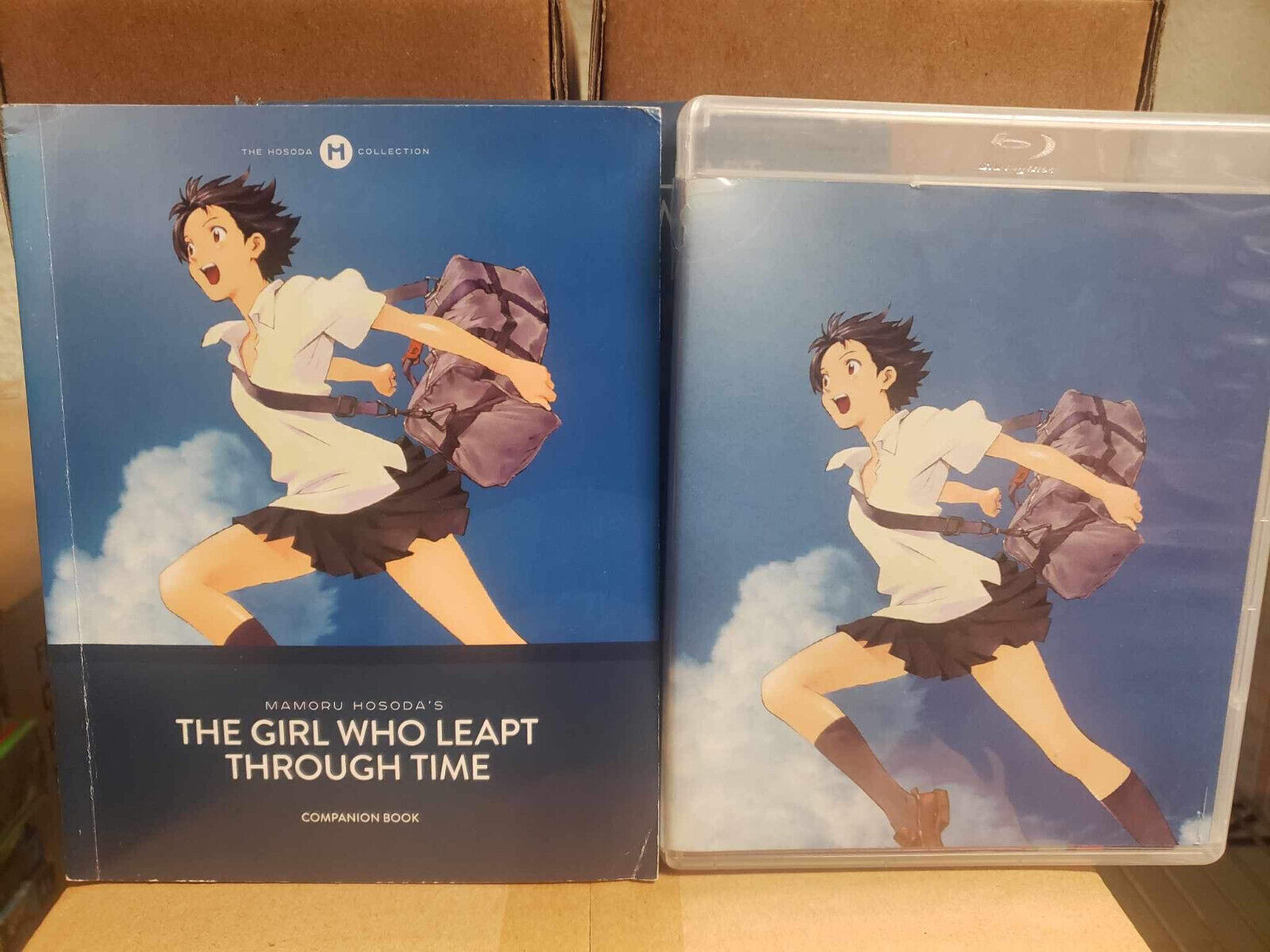 The Girl Who Leapt Through Time bluray/dvd/digital Hosoda Collection