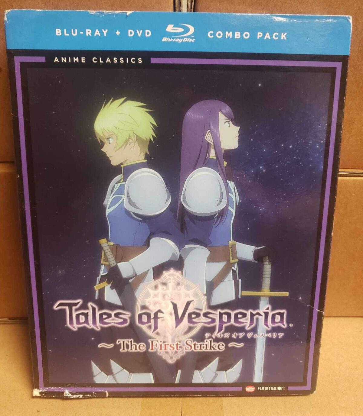 Tales of Vesperia The First Strike Anime Blu Ray - New