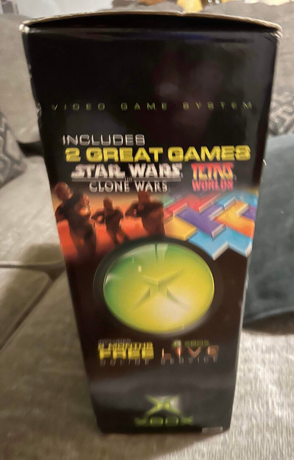 Original Xbox Console 2003 New Sealed In Box Rare Clone Wars/Tetris Ed.!