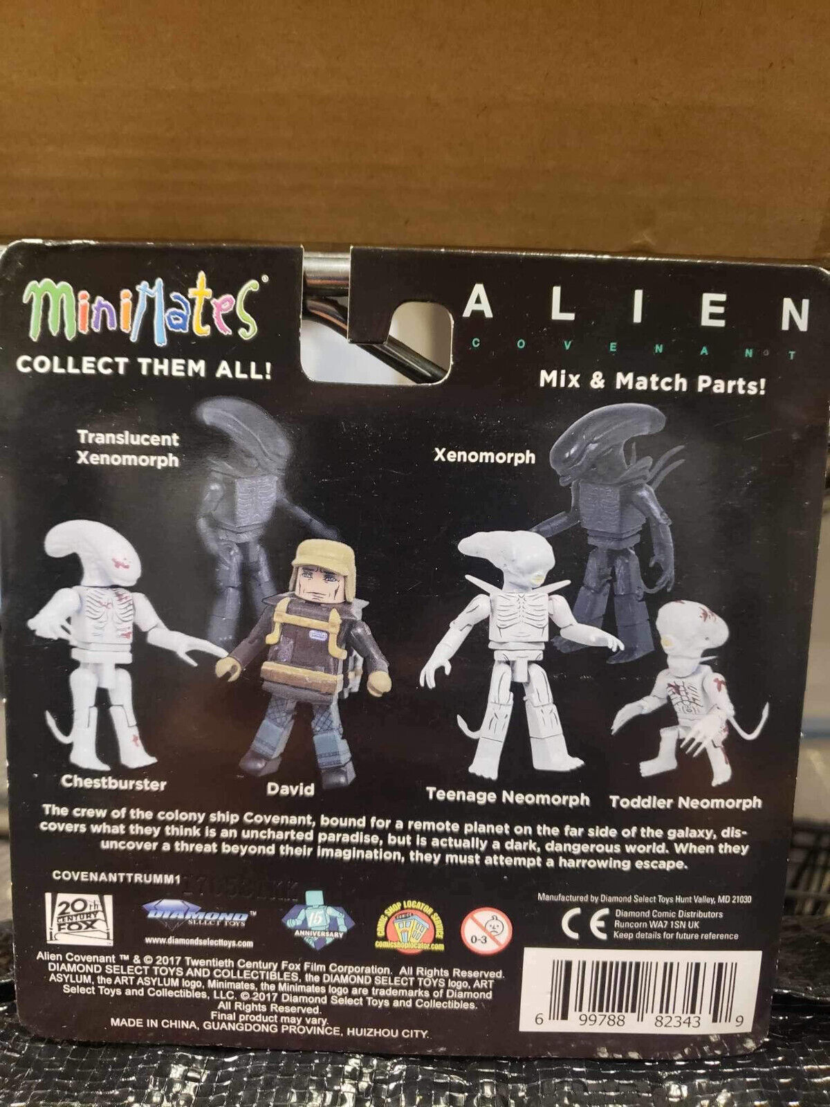 Alien Covenant Minimates Exclusive Xenomorph & Translucent