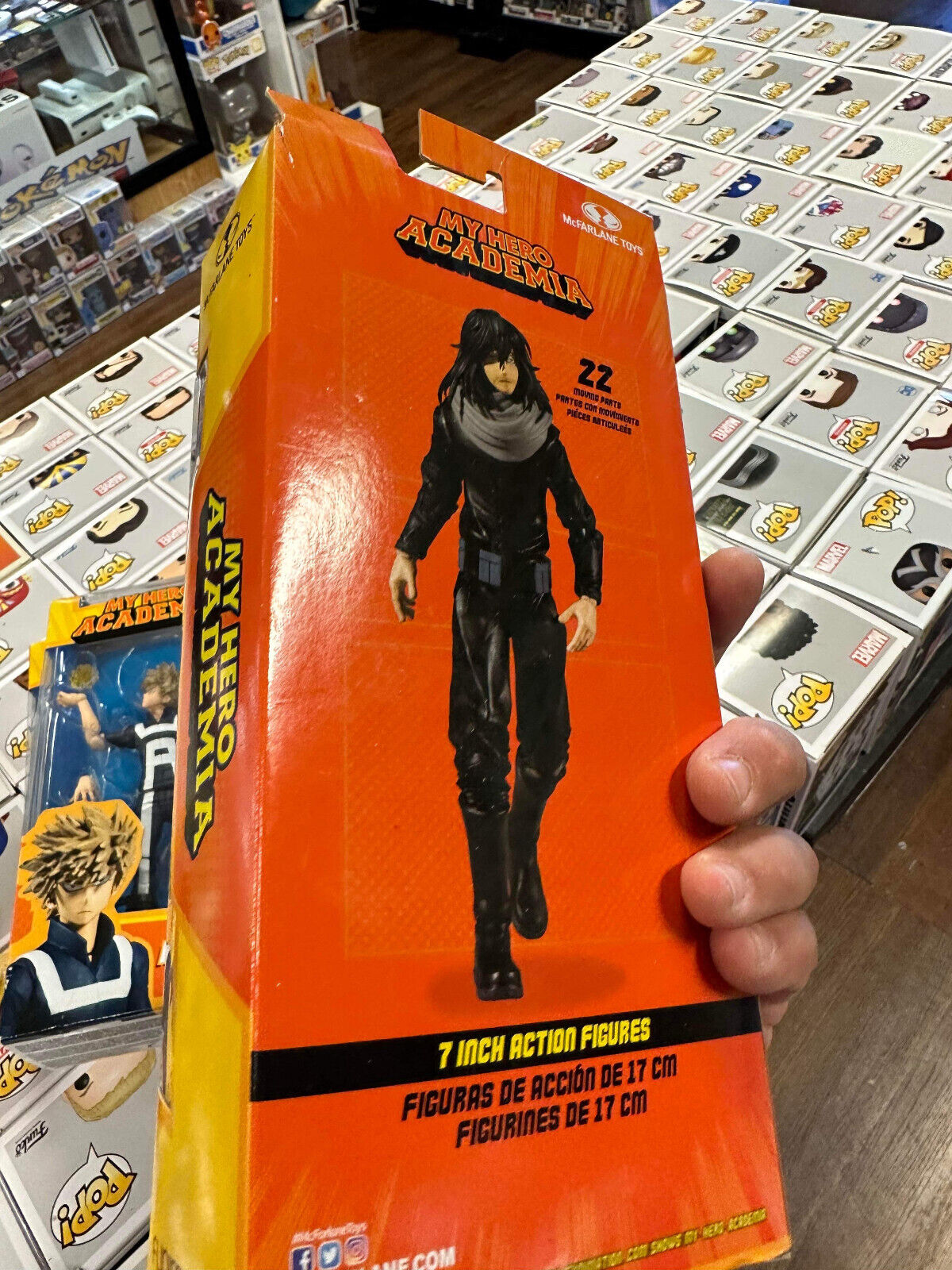 McFarlane My Hero Academia 7" figure Shota Aizawa