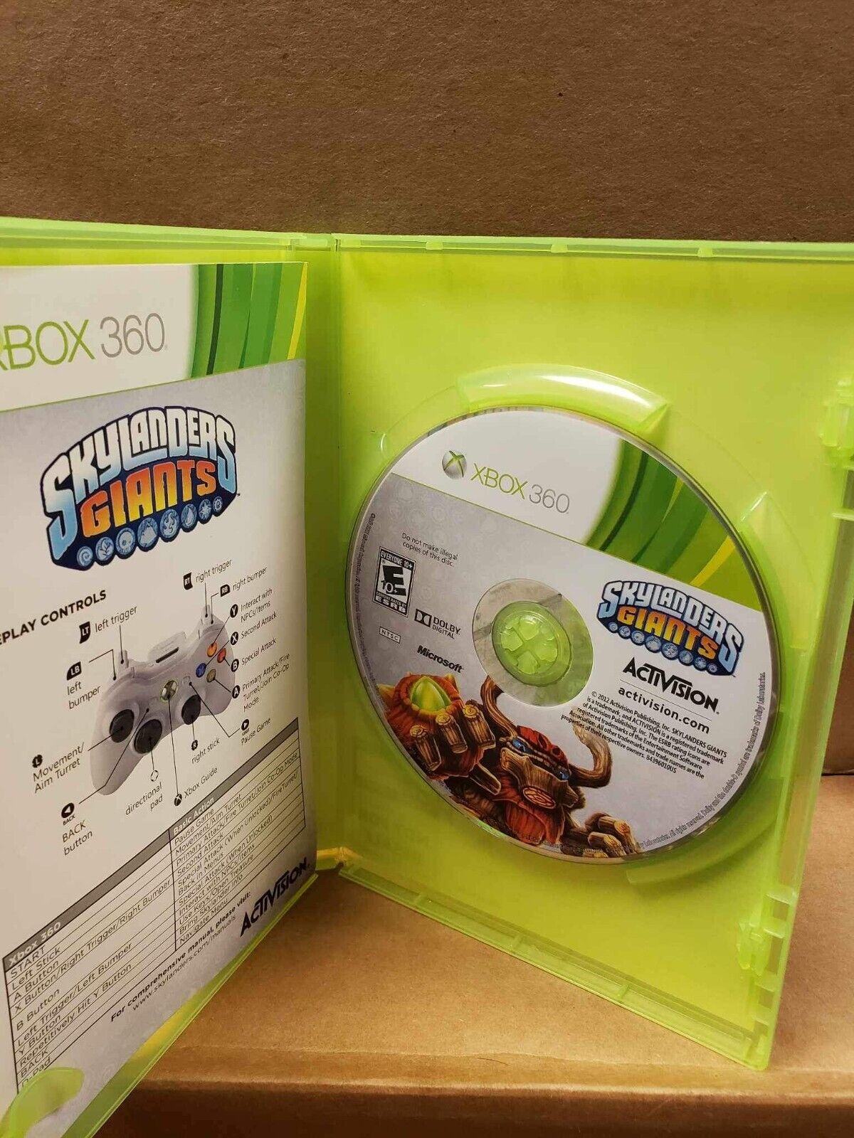 Skylanders  Giants Xbox 360 Game 2012