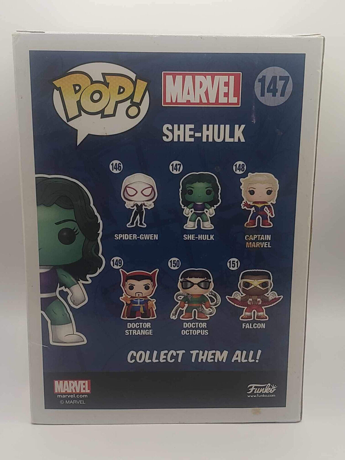 Funko Pop! Marvel Comic Book She-Hulk #147 Vinyl Figure