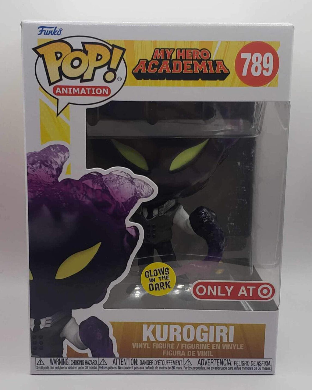 Funko Pop! Kurogiri #789 Glow in the Dark - My Hero Academia - NIB GIT