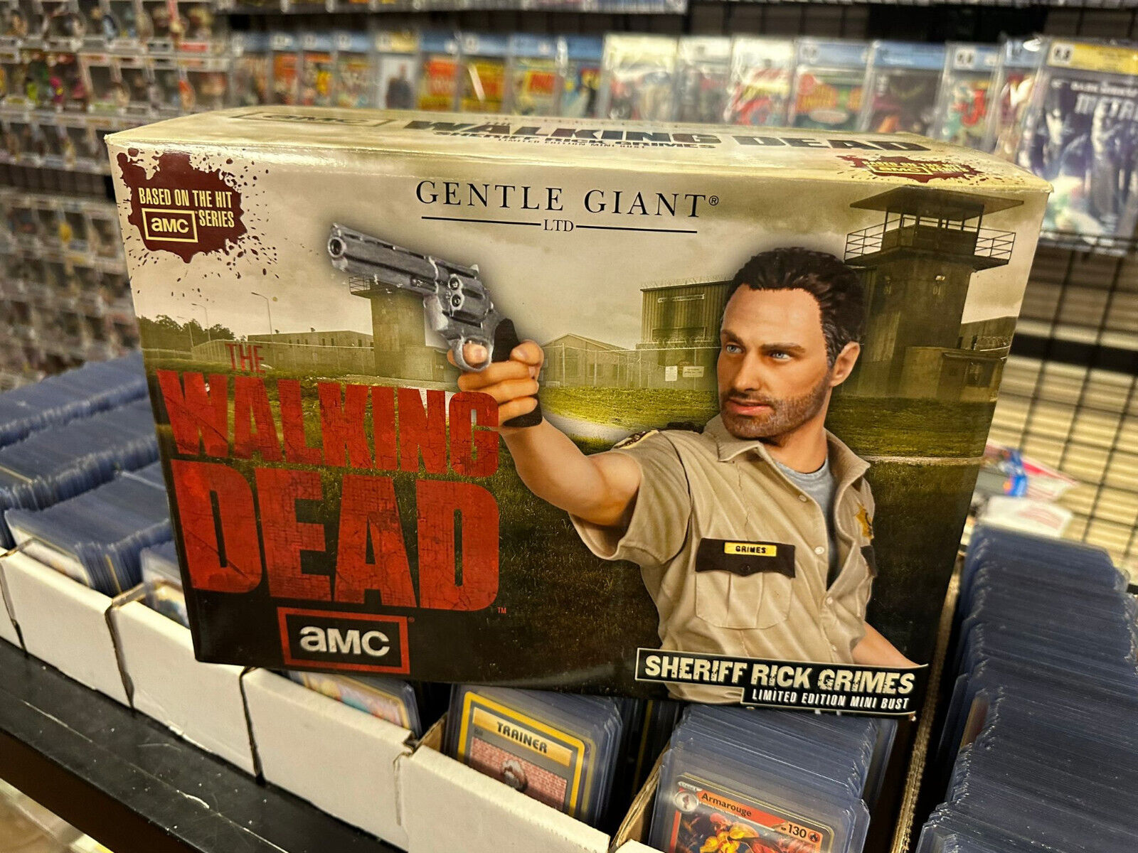 2013 Gentle Giant Walking Dead Limited Edition Sheriff Rick Grimes Bust