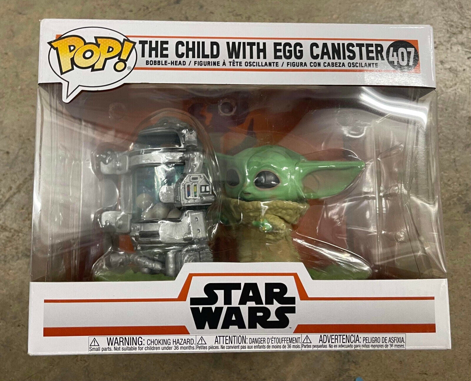 Funko Pop! : Star Wars - The Child with Egg Canister #407 NIB