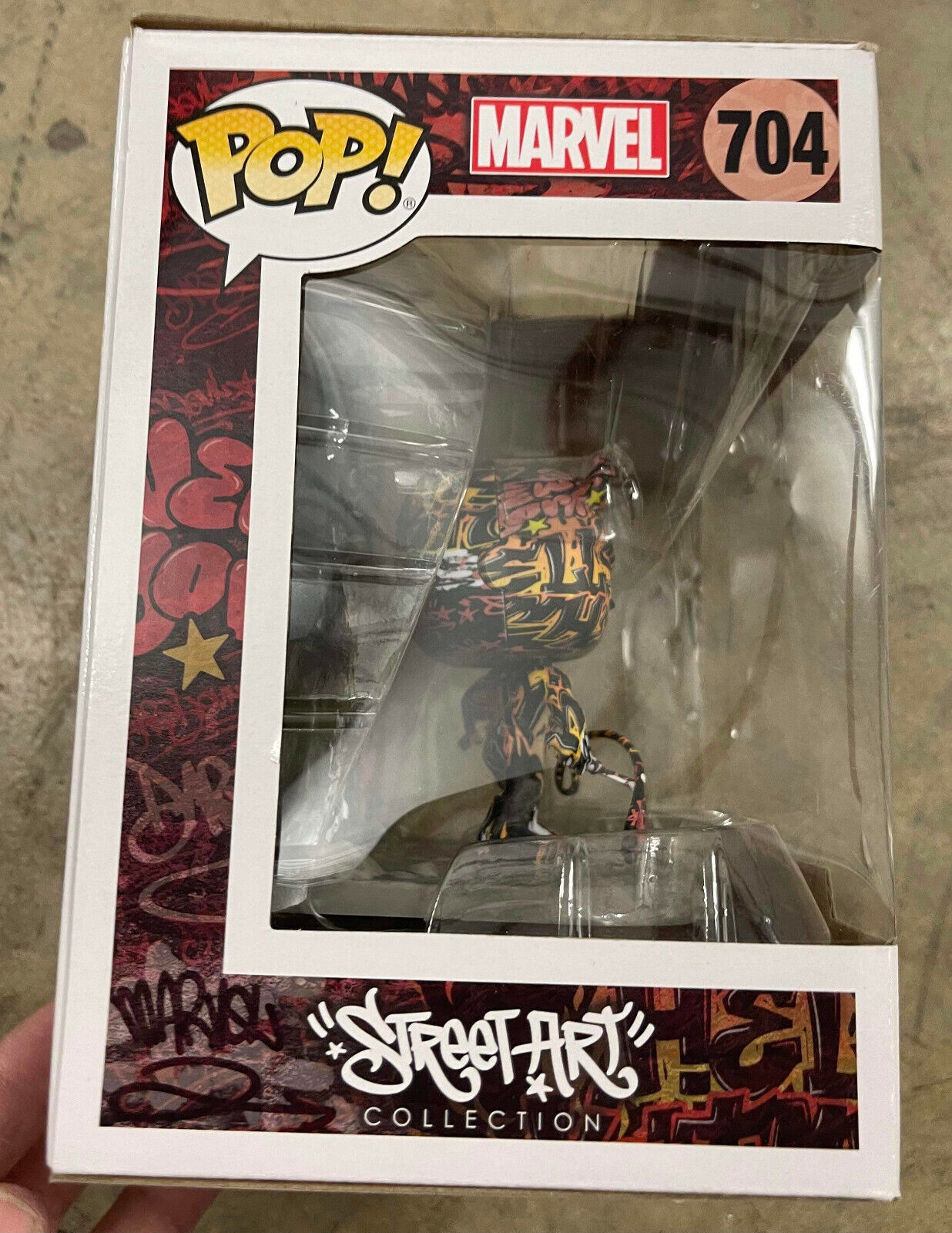 Funko Pop! Marvel Daredevil #704 Street Art Collection GameStop Exclusive