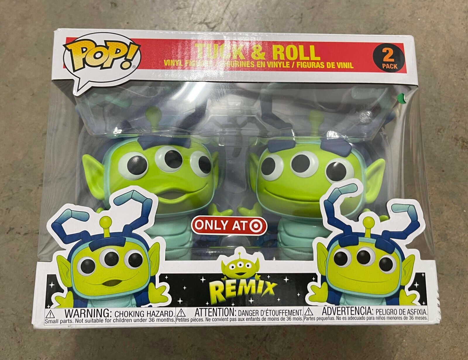 Funko Pop! Disney Pixar Alien Remix Tuck And Roll 2 Pack - Target Exclusive