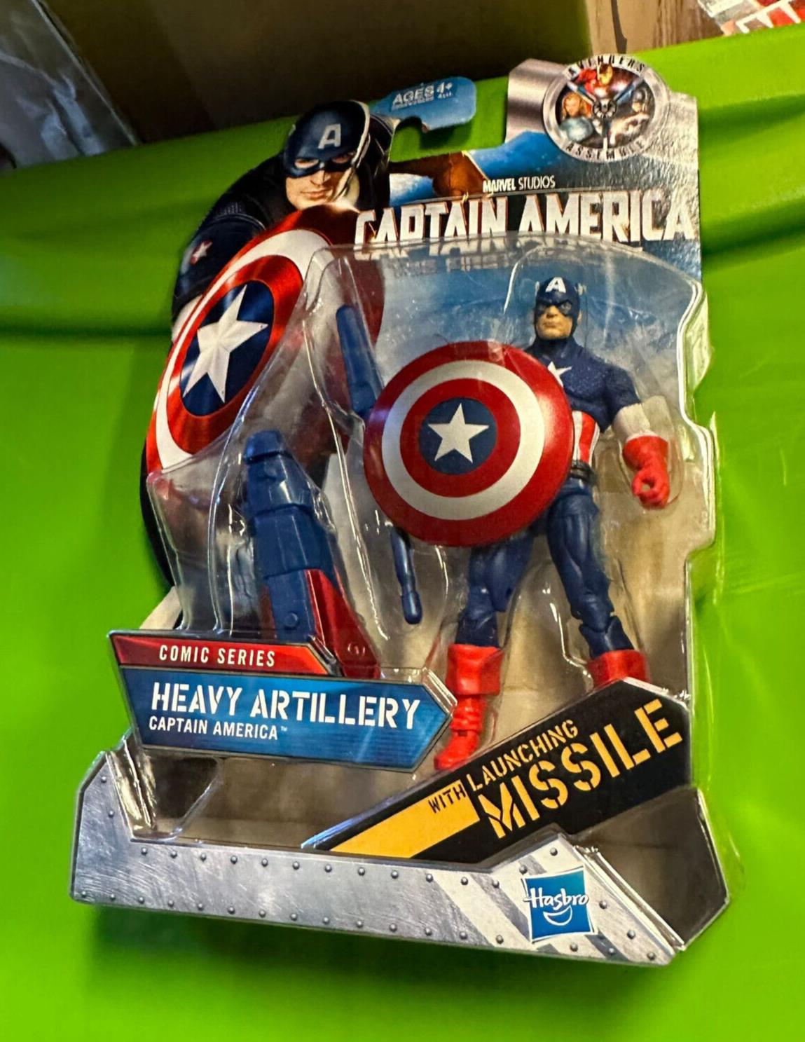 2011 Marvel The First Avenger Comic Series Captain America Heavy Artillery #02