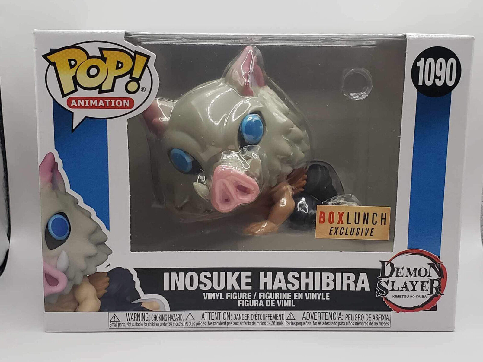 Funko Pop! Inosuke Hashibira Demon Slayer BoxLunch Exclusive Figure #1090