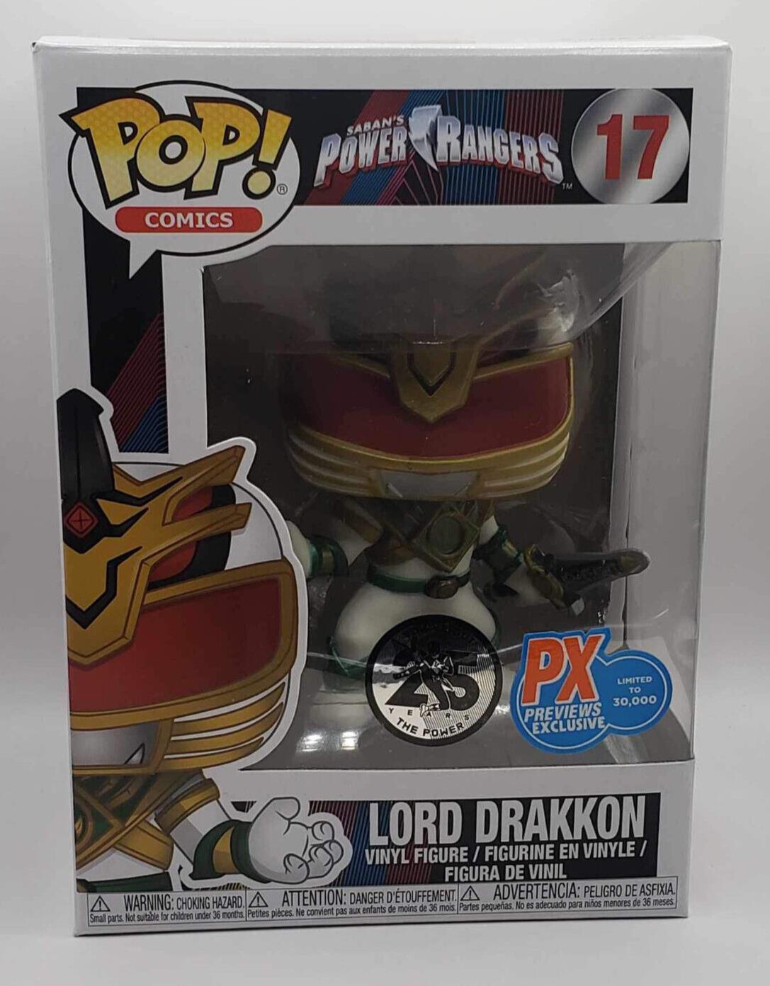 Funko Pop! Power Rangers Lord Drakkon 17 - PX Previews Exclusive